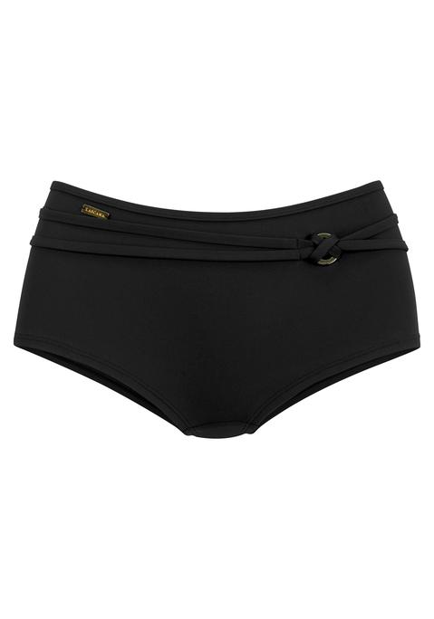 LASCANA Bikini-Hotpants Damen schwarz Gr.38