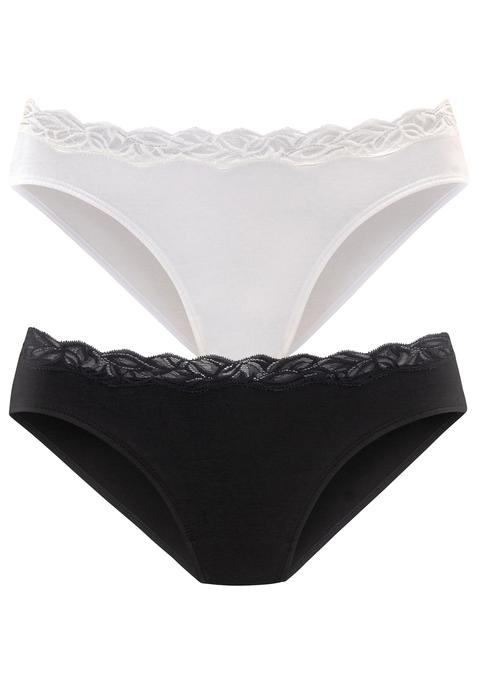 Bikinislip von LASCANA in creme