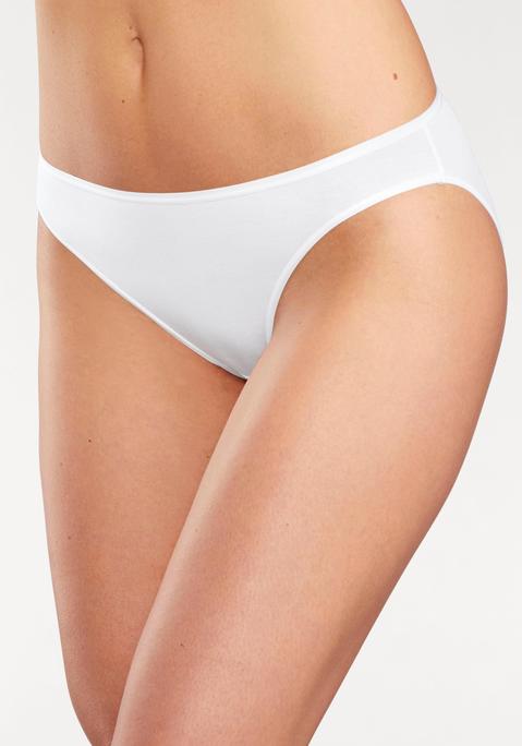 Bild: Bikinislip von LASCANA: Lascana Bikinislips im 3er-Pack. Mit flachen, elastischen Abschlüssen für eine bequeme Passform. Aus weicher, anschmiegsamer Modal-Qualität.