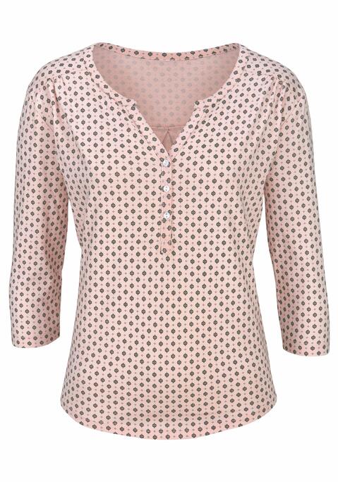 LASCANA Blusenshirt Damen rosé Gr.44/46