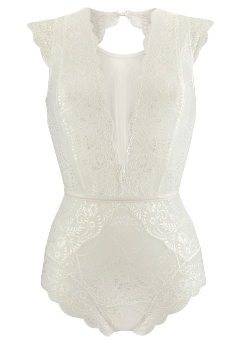 Body von LASCANA in creme