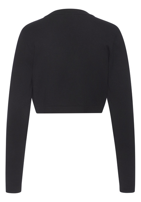 Bild: Bolero von LASCANA: Bolero-Strickjacke von Lascana. Kurz geschnitten. Lange Ärmel. Offen zu tragen. Weiche Strickqualität aus Viskose-Mix.