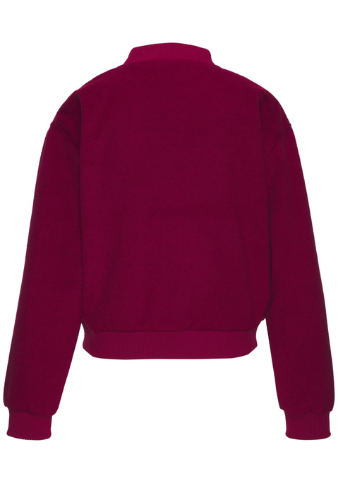 Bild: Bomberjacke von LASCANA: Jacke von Lascana. Im Bomberjacken-Stil mit  gerippten Bündchen und Druckknopfleiste. Schräge Leistentaschen vorn. Schön für den Übergang. Weiches, leicht wärmendes Material.