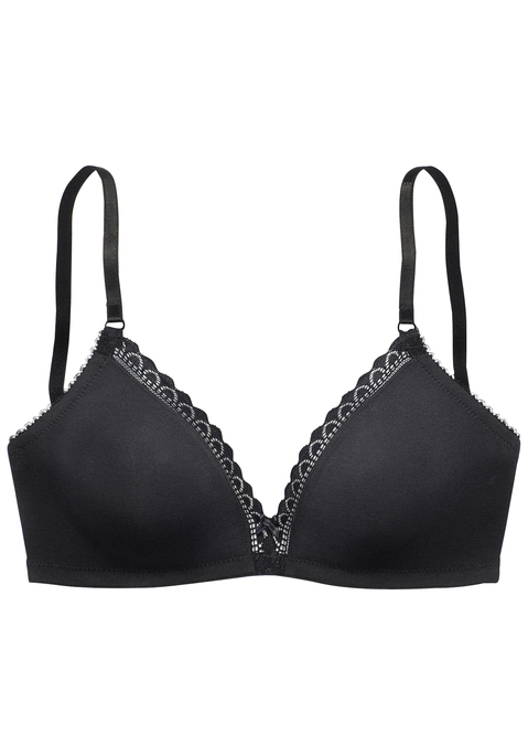 LASCANA Bralette-BH Damen schwarz Gr.70B