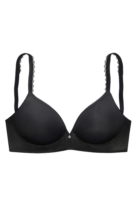 LASCANA Bralette-BH Damen schwarz Gr.70AA