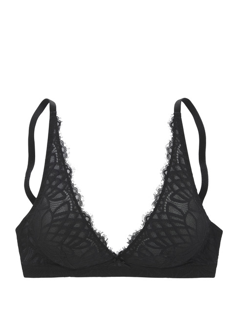 LASCANA Bralette-BH Damen schwarz Gr.65D