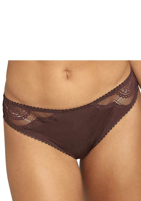 LASCANA Brasilslip Damen aubergine Gr.32/34