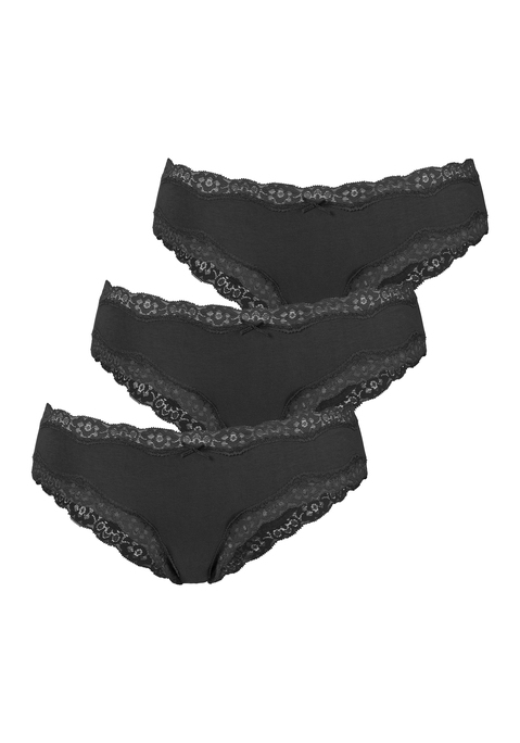 Brasilslip von LASCANA in schwarz