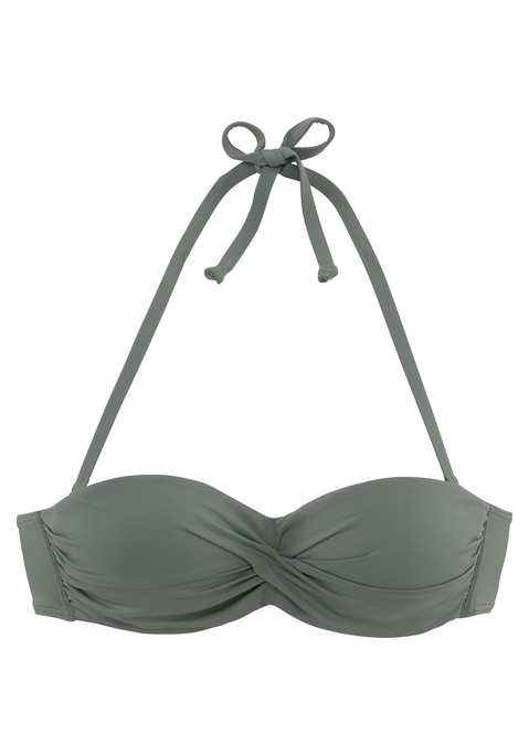 Bild: Bügel-Bandeau-Bikini-Top von LASCANA: Simple