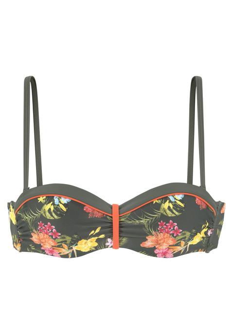 Bild: Bügel-Bandeau-Bikini-Top von LASCANA: Tahiti