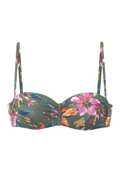 Bild: Bügel-Bandeau-Bikini-Top von LASCANA: Malia