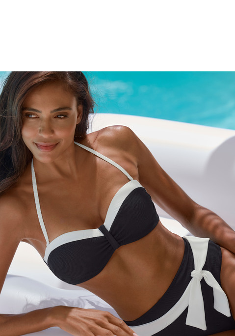 Bild: Bügel-Bandeau-Bikini-Top von LASCANA: Chic