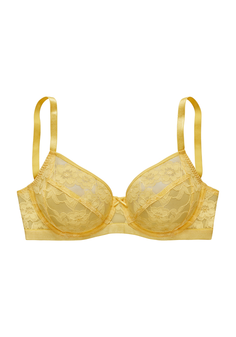 Bild: Bügel-BH von LASCANA: Femininer Bügel-BH aus zarter, elastischer Jacquardspitze und feinem Mesh. Mit 3-geteiltem Cup - für optimalen Halt. Individuell verstellbare Träger sowie Rückenverschluss. Passende Unterteile aus der gleichen Serie erhältlich. Mit Spitze, die anteilige recyceltes Polyamid enthält. Reizwäsche. Verführerische Dessous. Spitzen-Dessous. Romantische Dessous. Verspielte Dessous. Aus 87% Polyamid, 9% Elasthan, 4% Polyester.