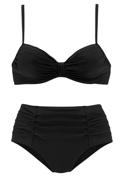 LASCANA Bügel-Bikini Damen schwarz Gr.36 Cup B