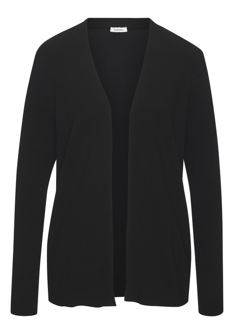 Bild: Cardigan von LASCANA: Feinstrick-Cardigan von Lascana. Verschlusslos. Rippabschlüsse am Ärmelsaum und am Bund. Klassische Passform. Feinstrickqualität aus weichem Viskose-Mix.