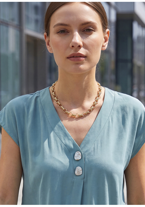 Bild: Collier von LASCANA: Halskette. Länge ca. 45cm + 5 cm Verlängerung