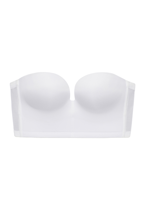 Bild: Corsage von LASCANA: Multiway-Push-up-Corsage mit integrierter Stützfunktion. Mit transparenten, abnehmbaren Trägern. 3 Tragevarianten: mit Träger, ohne Träger und Träger hinten überkreuzt. Seitliche, flexible Stäbchen und Silikonstreifen sorgen für einen optimalen Halt. Das Vorderteil ist angenehm weich gefüttert. Träger und Rückenverschluss verstellbar. Aus 69% Polyamid, 17% Polyester, 14% Elasthan.