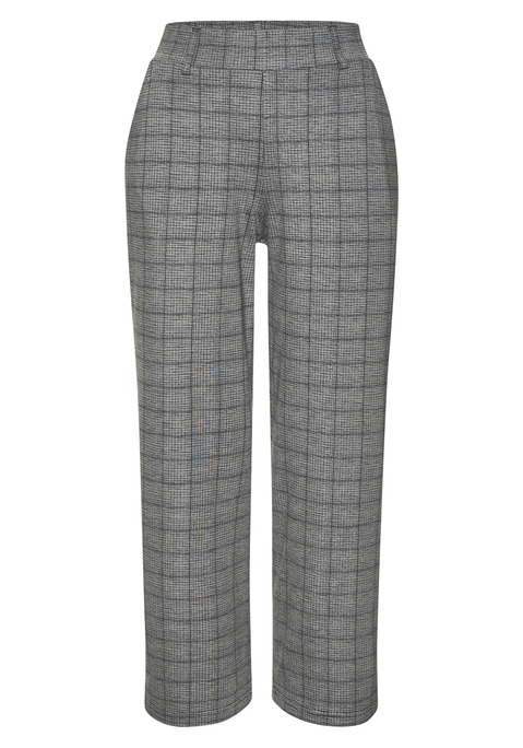 Bild: Culotte von LASCANA: Gemusterte 7/8- Schlupfhose von Lascana. Hohe Taille: bietet Halt und Komfort. Perfekt für den Basic-Look im Alltag und zu Hause. Angenehm elastisches Material für hohe Flexibilität.