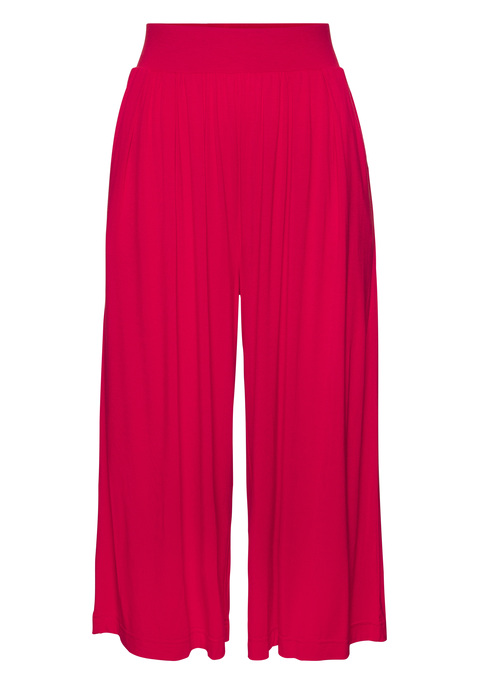 Bild: Culotte von LASCANA: Culotte von Lascana. Besonderheit: extraweites Bein . Mit breitem Gummibund, Falten und Eingrifftaschen. Weiches Material aus elastischer Viskose.
