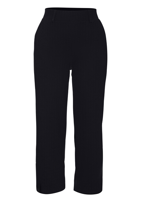 Bild: Culotte von LASCANA: Gemusterte 7/8- Schlupfhose von Lascana. Hohe Taille: bietet Halt und Komfort. Perfekt für den Basic-Look im Alltag und zu Hause. Angenehm elastisches Material für hohe Flexibilität.