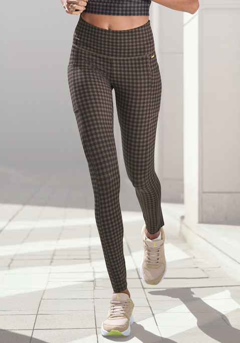 Bild: Funktionsleggings von LASCANA: In klassischem Design: Funktionsleggings von Lascana. Breiter, hoch geschnittener Bund. Handytaschen seitlich. Elastische Qualität für maximale Flexibilität.