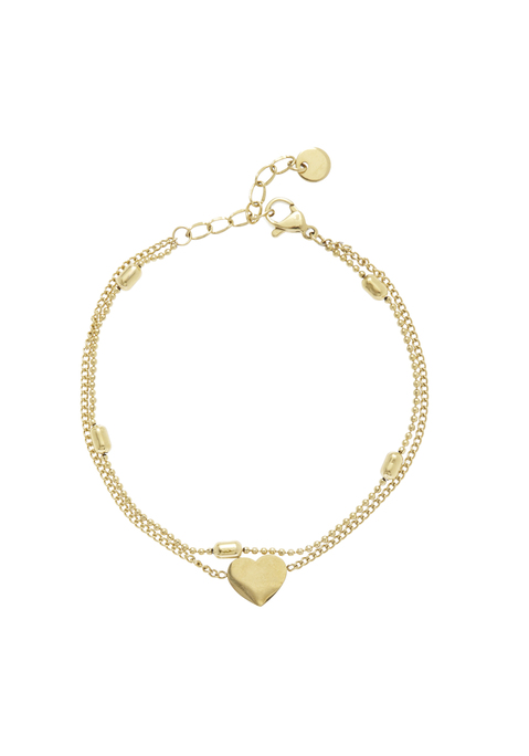 Bild: Fußkette von LASCANA: Fußkette von LASCANA. Aus vergoldetem Edelstahl. Länge 21 cm + 5 cm Verlängerung.