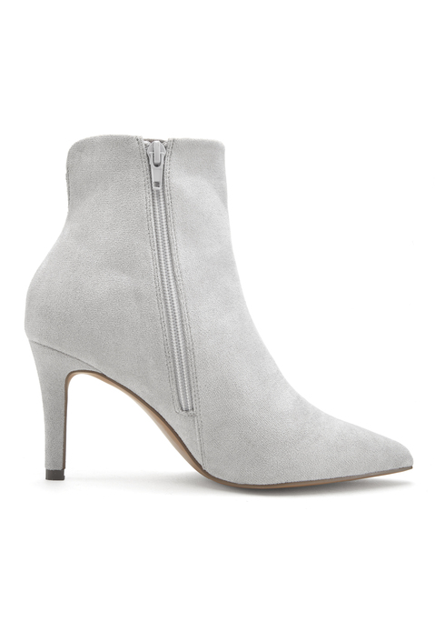 Bild: High-Heel-Stiefelette von LASCANA: Stiefelette VEGAN von LASCANA. Obermaterial aus Microfaser. Futter aus Textil. Decksohle aus Lederimitat. Laufsohle aus Synthetik.