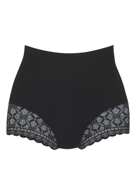 Bild: High-Waist-Panty von LASCANA: <h3>Eleganz und Komfort vereint: die High-waist-Panty von <strong>LASCANA</strong></h3>
<p>
Diese High-waist-Panty von <strong>LASCANA</strong> besticht durch ihren einzigartigen Softshaping-Effekt, der für eine schmeichelnde Silhouette sorgt. Die filigranen Spitzen am Beinausschnitt setzen elegante Akzente, die das Gesamtbild verfeinern. Darüber hinaus passt sich das elastische Material perfekt der individuellen Figur an und bietet eine hohe Leibhöhe für ein sicheres und bequemes Tragegefühl. 
</p>

<h4>Detailverliebt: Artikeldetails und Mehrwerte</h4>
<p>
Die eng anliegende Passform dieser Panty sorgt für optimalen Halt und ein angenehmes Tragegefühl. Das modische Design ist nicht nur optisch ansprechend, sondern auch funktional. Die Pflege ist unkompliziert: In der Maschine gewaschen, bleibt die Panty langanhaltend schön. Ideal für den Alltag oder besondere Anlässe, bietet sie die perfekte Kombination aus Stil und Komfort.
</p>
<p>Der perfekte Mix aus Stil und Komfort: die High-waist-Panty von <strong>LASCANA</strong>!</p>