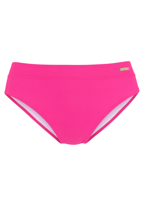 LASCANA Highwaist-Bikini-Hose Damen pink Gr.46