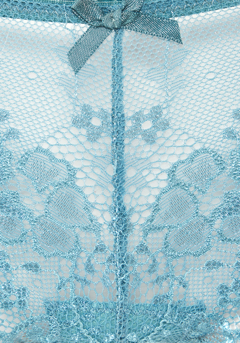 Bild: Hipster von LASCANA: Romantische Hipster von Lascana: rundherum aus zarter, floraler Spitze. Mit kleiner Zierschleife vorn. Elastische Qualität.