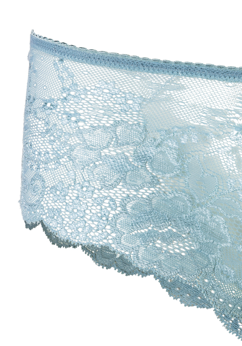 Bild: Hipster von LASCANA: Romantische Hipster von Lascana: rundherum aus zarter, floraler Spitze. Mit kleiner Zierschleife vorn. Elastische Qualität.