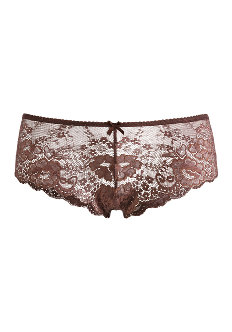 Bild: Hipster von LASCANA: Romantische Hipster von Lascana: rundherum aus zarter, floraler Spitze. Mit kleiner Zierschleife vorn. Elastische Qualität.