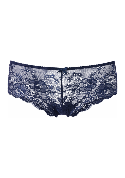 Bild: Hipster von LASCANA: Romantische Hipster von Lascana: rundherum aus zarter, floraler Spitze. Mit kleiner Zierschleife vorn. Elastische Qualität.