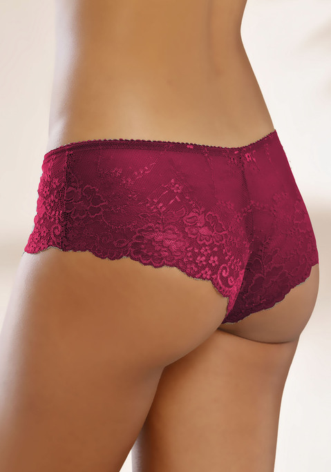 Bild: Hipster von LASCANA: Romantische Hipster von Lascana: rundherum aus zarter, floraler Spitze. Mit kleiner Zierschleife vorn. Elastische Qualität.