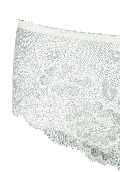 Bild: Hipster von LASCANA: Romantische Hipster von Lascana: rundherum aus zarter, floraler Spitze. Mit kleiner Zierschleife vorn. Elastische Qualität.