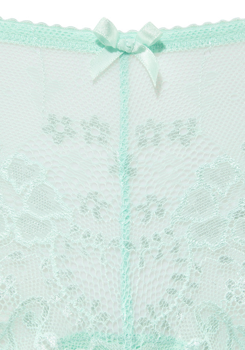 Bild: Hipster von LASCANA: Romantische Hipster von Lascana: rundherum aus zarter, floraler Spitze. Mit kleiner Zierschleife vorn. Elastische Qualität.