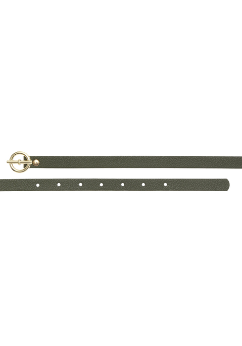 Bild: Hüftgürtel von LASCANA: Schmaler Hüftgürtel von LASCANA. Schneller Druckverschluss mit Dorn. Aus Lederimitat. Breite: 1,5 cm.