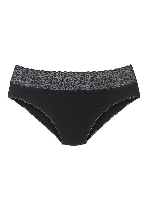Bild: Jazz-Pants Slips von LASCANA: Jazzpants von Vivance im 4er Pack. Bequemes, etwas breiteres Spitzenbündchen mit Muster. Weich eingefasste Beinausschnitte. Elastische Baumwollqualität.