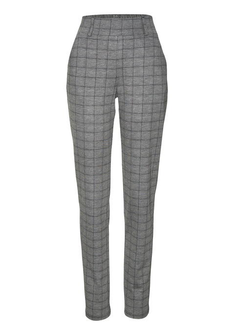 Bild: Jogger Pants von LASCANA: Gemusterte Joggpants von Lascana mit modischem Allovermuster. Hohe Taille für Halt und Komfort. Schmale Beinform. Perfekte Basis für Freizeit-Outfits. Elastisches Material für guten Sitz.