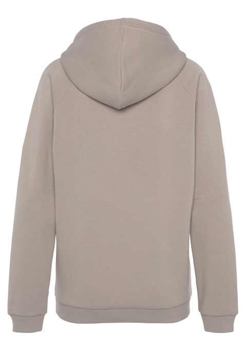 Bild: Kapuzensweatshirt von LASCANA: Kapuzensweatshirt von Lascana. Logostickerei auf der Brust. Rippbündchen. Raglanärmel. Kapuze mit Kordelzug. Weiche Sweatware.