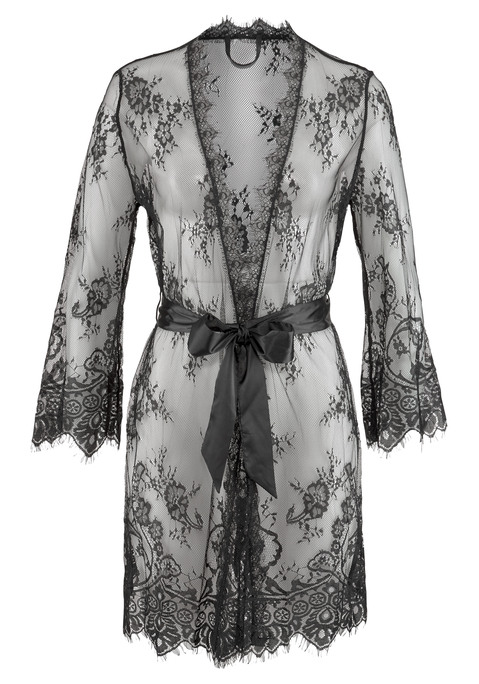LASCANA Kimono Damen schwarz Gr.40/42