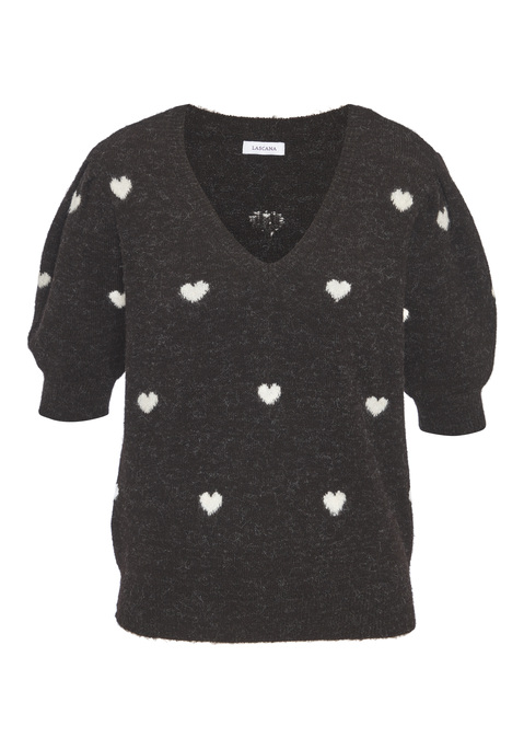 Bild: Kurzarmpullover von LASCANA: 