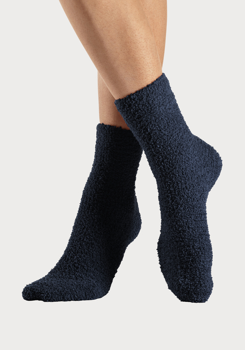 Bild: Kuschelsocken von LASCANA: Warme Socken von Lascana. Sehr bequem, nichts schneidet ein. Ideal als Bett- oder Sofasocken optimal gegen kalte Füße. Kuschelig weiches Material.