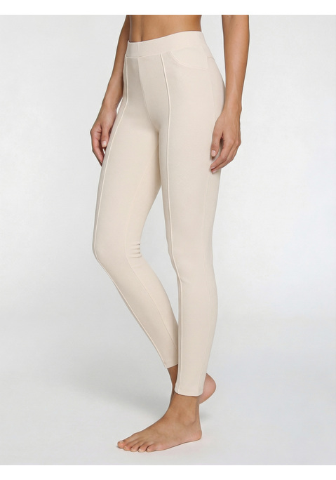 Bild: Leggings von LASCANA: Jeggings von Lascana mit Biese vorn am Bein und zwei Gesäßtaschen. Superlastischer Materialmix mit Viskose.