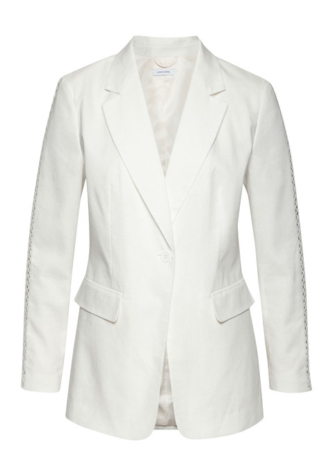 LASCANA Longblazer Damen creme Gr.34