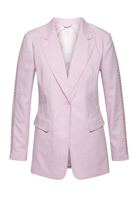 LASCANA Longblazer Damen peach Gr.34