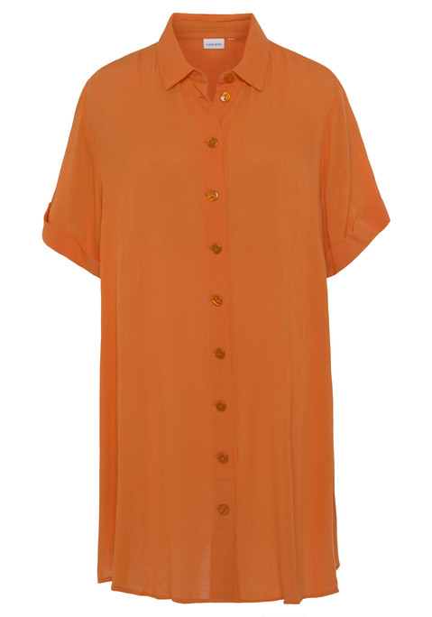 LASCANA Longbluse Damen orange Gr.34