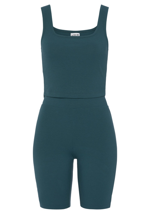 Bild: Shorty von LASCANA: Sportset von Lascana- bestehend aus Top und Radlerhose