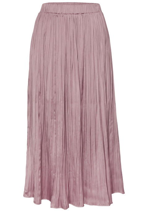 Bild: Maxirock von LASCANA: Plisseerock von Lascana. Elastikbund in der Taille. Gerader Saum und Midi-Länge. Antistatisches Material aus recyceltem Polyester.