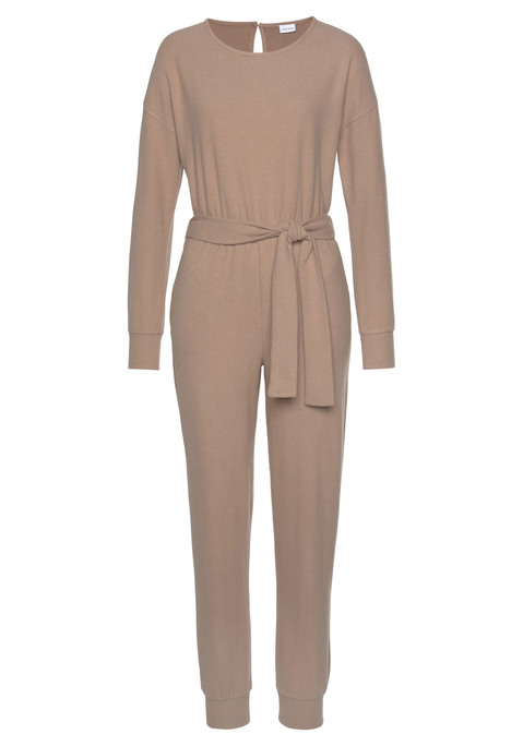 LASCANA Overall Damen taupe Gr.40/42
